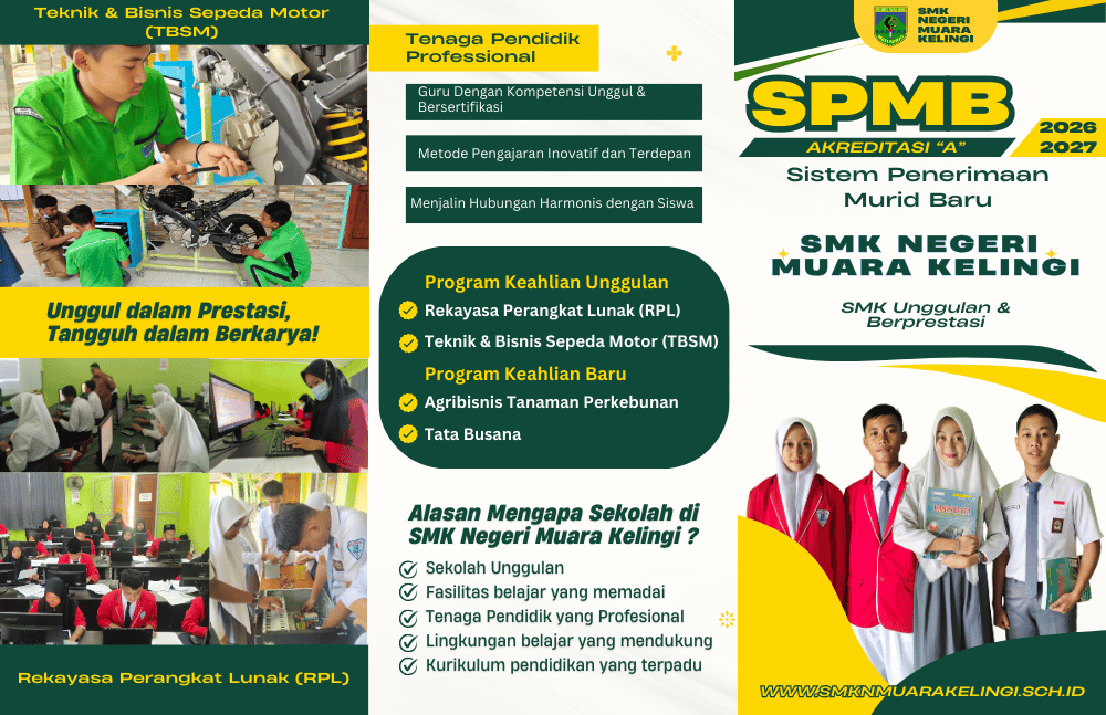 Alur Pendaftaran SPMB SMK Negeri Muara Kelingi